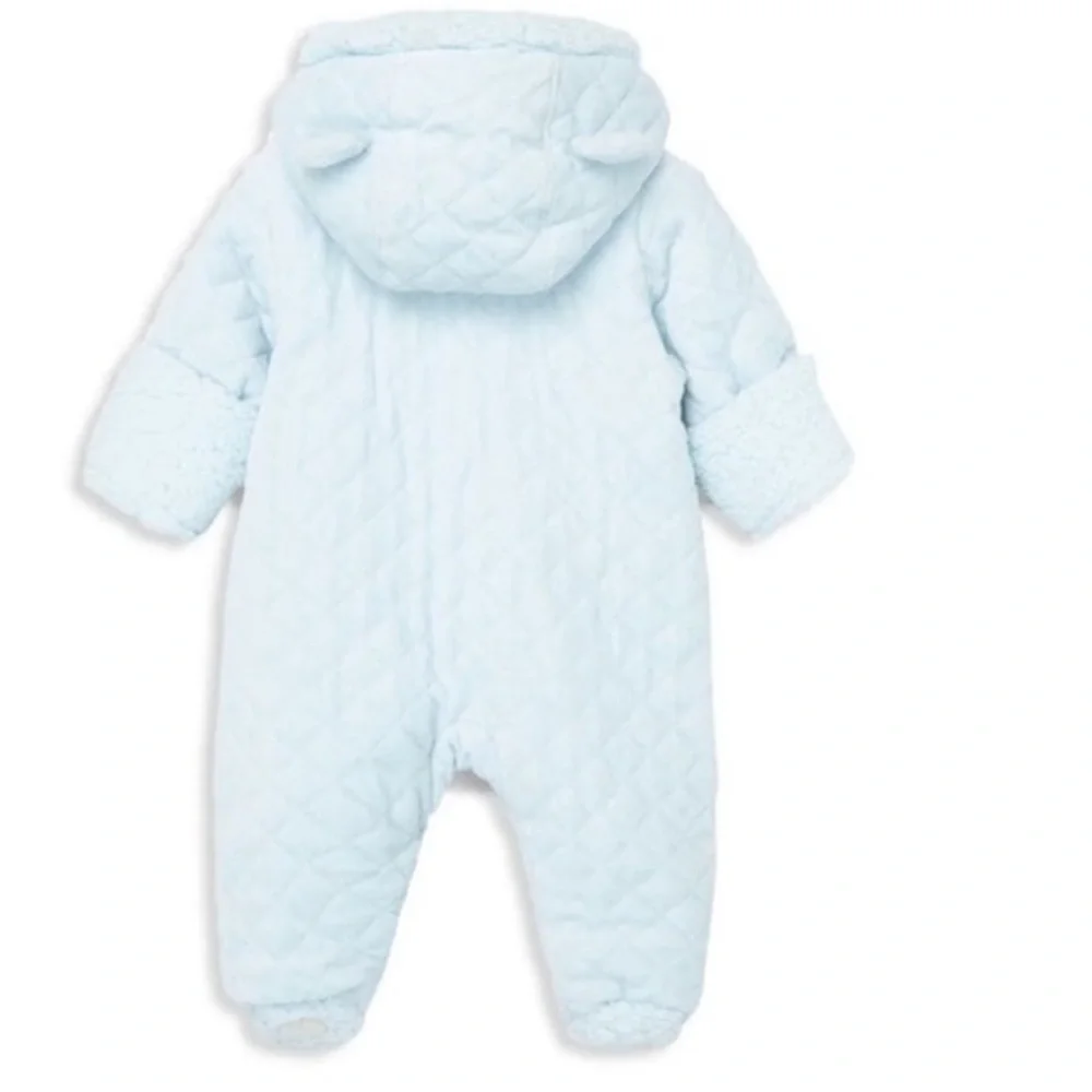Faux Fur Quilter Footie